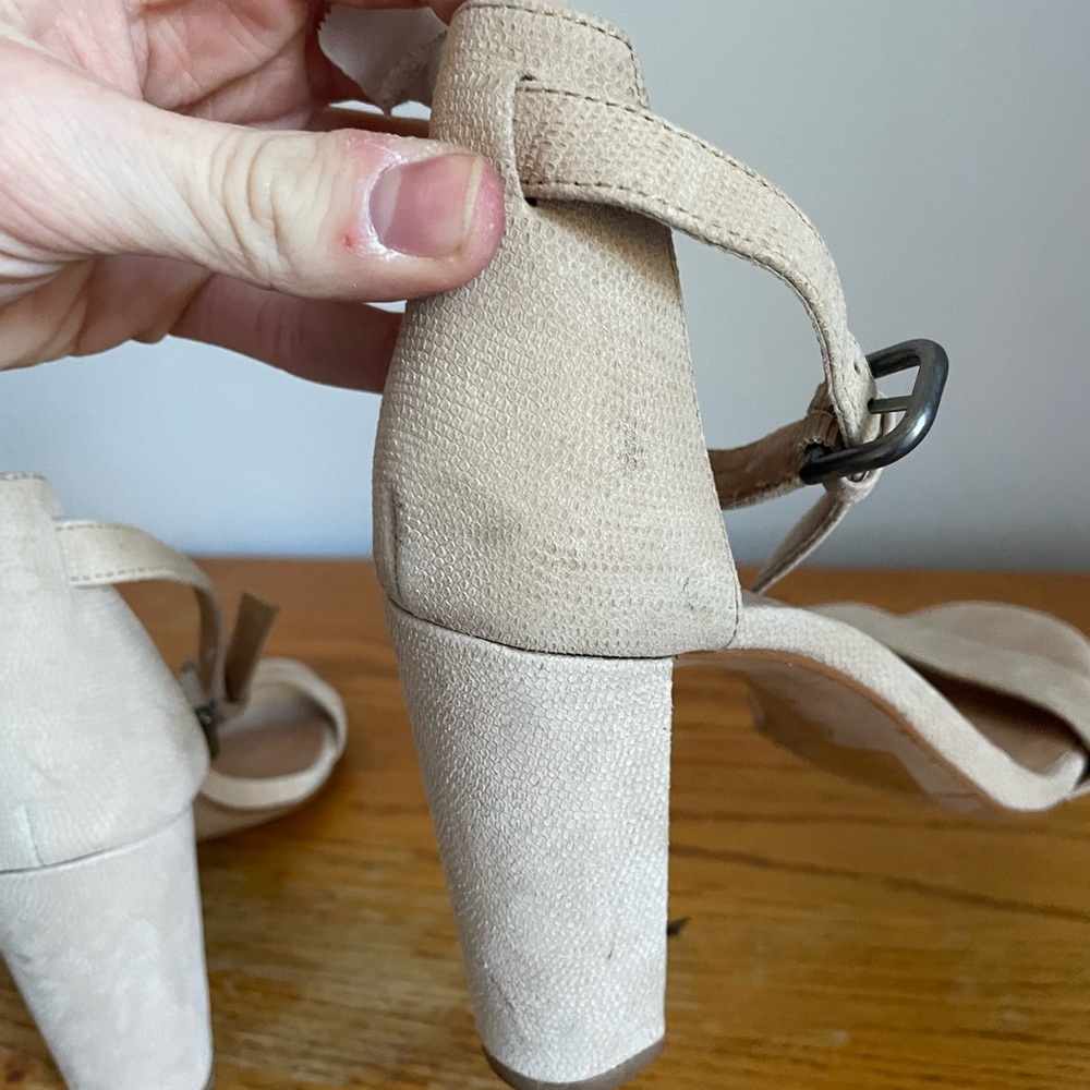 Madewell The Brooke Ankle Strap Sandal Size 6.5 - Picture 9 of 10